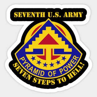 Seventh U.S. Army Sticker